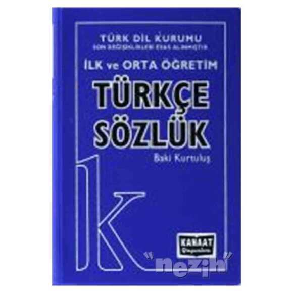 İlk ve Orta Öğretim Türkçe Sözlük