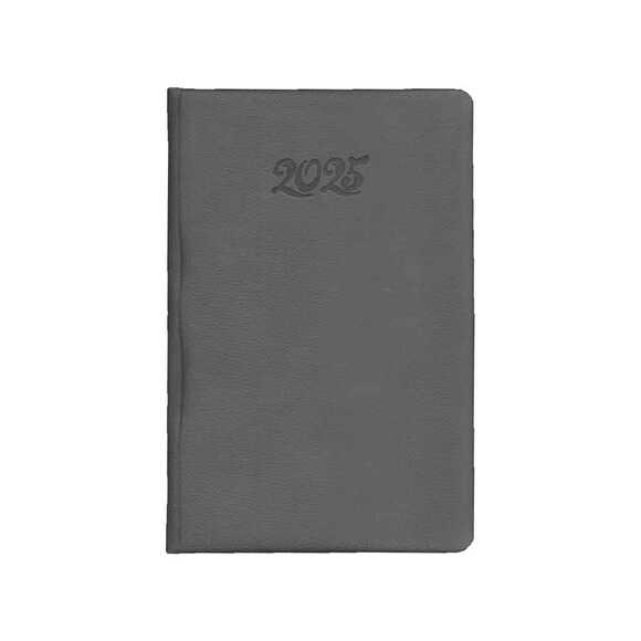 İlpen 17x24 Termo Deri Ajanda 2025 Füme 6480