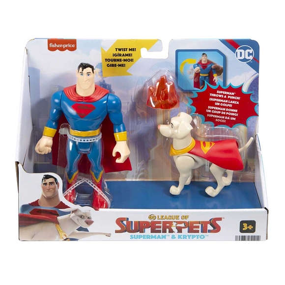 Imaginext DC League of Super Pets Kahramanlar ve Hayvanlar HGL01