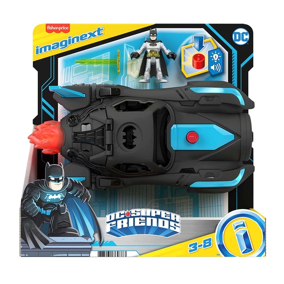 Imaginext DC Super Friends Işıklı Ve Sesli Batmobil HGX96