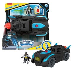 Imaginext DC Super Friends Işıklı Ve Sesli Batmobil HGX96 - Thumbnail