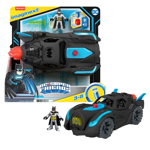 Imaginext DC Super Friends Işıklı Ve Sesli Batmobil HGX96