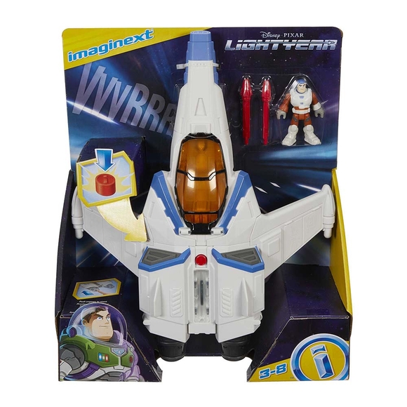 Imaginext Lightyear Buzz ve Işıklı Sesli Uzay Aracı HGT26