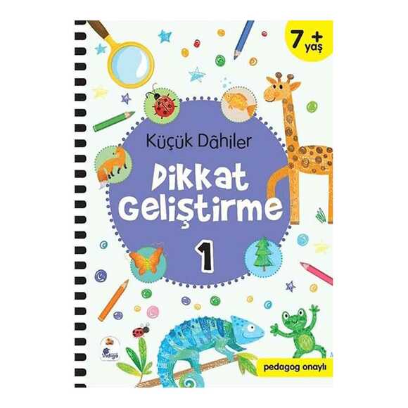 İndigo Küçük Dahiler Dikkat Geliştirme 1 – 7+ Yaş
