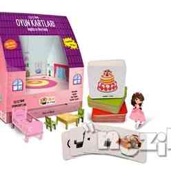 Sincap Kitap - Sincap İngilizce Destekli Oyun Kartları - Eşleştirme (Ev)