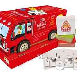 Sincap Kitap - İngilizce Destekli Oyun Kartları - Eşleştirme (Kamyon)