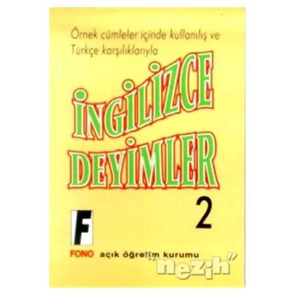 İngilizce Deyimler 2