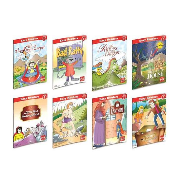 İngilizce Hikaye Seti - Level 1 - 8 Kitap Takım