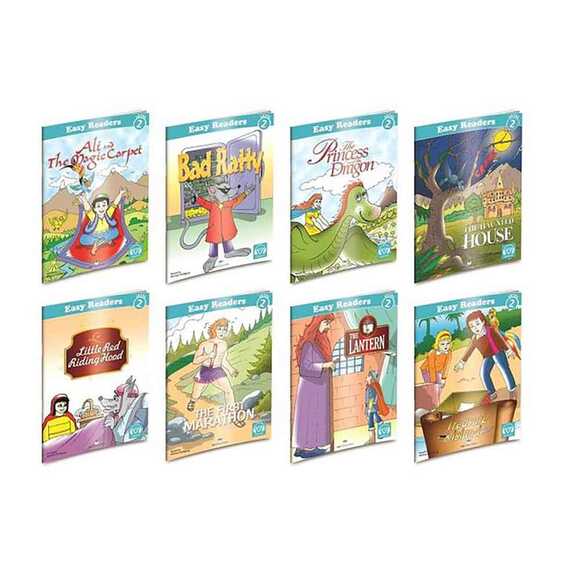 İngilizce Hikaye Seti - Level 2 - 8 Kitap Takım