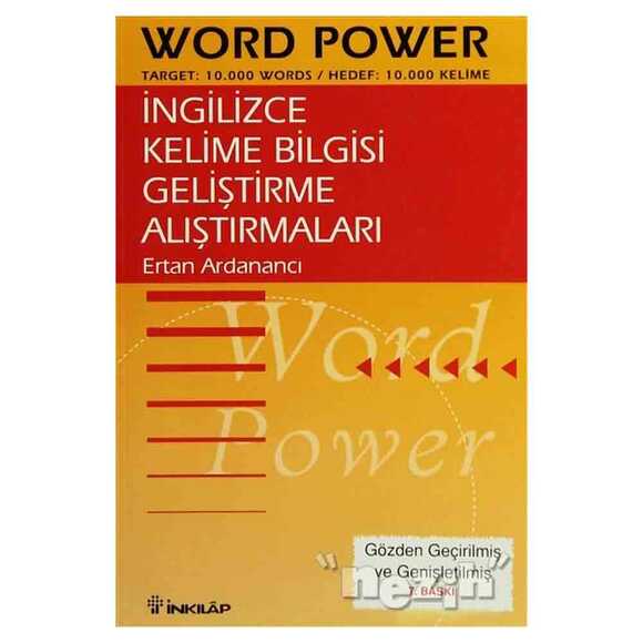 İngilizce Kelime Bilgisi Geliştirme Alıştırmaları