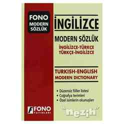 Fono Yayınları - İngilizce Modern Sözlük (İngilizce / Türkçe - Türkçe / İngilizce)