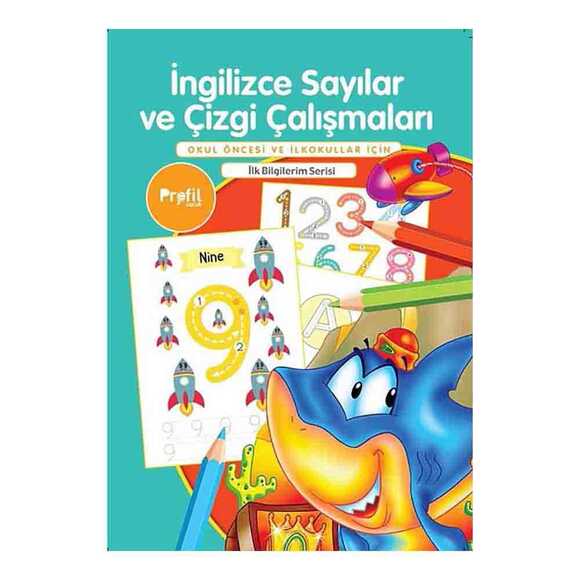 İngilizce Sayılar ve Çizgi Çalışmaları