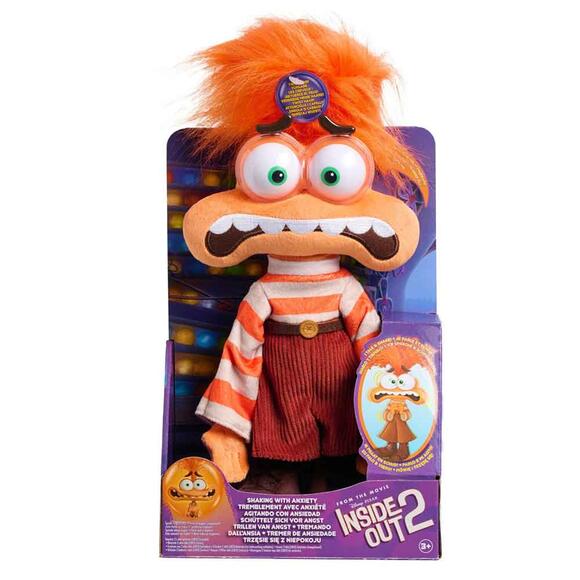 Inside Out 2 Endişe Sesli Hareketli Peluş 45514 NDN03000