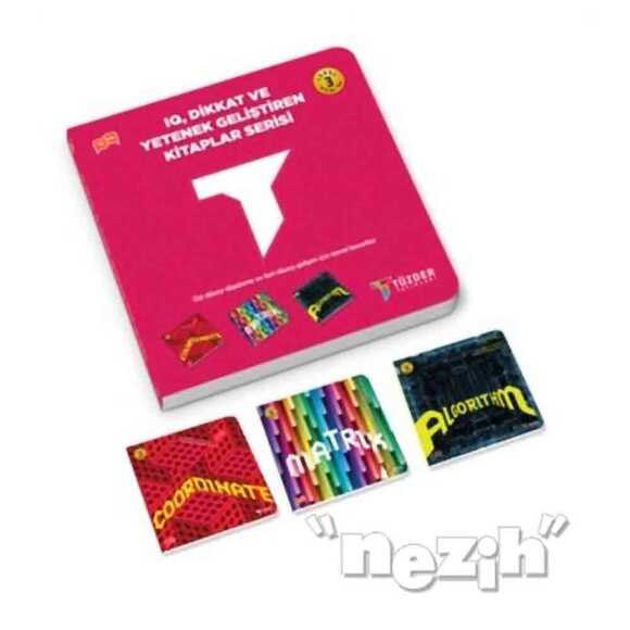 IQ Dikkat ve Yetenek Geliştiren Kitaplar Serisi Level 3 (3 Kitap Takım)