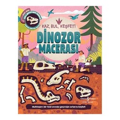 İş Bankası Kültür Yayınları - İş Bankası Dinozor Macerası - Kaz, Bul, Keşfet!