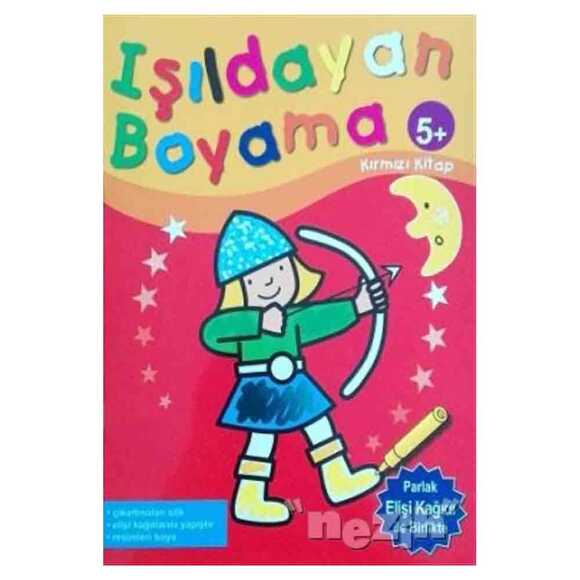 Işıldayan Boyama 5+ (Kırmızı Kitap)