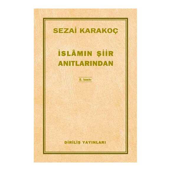 İslamın Şiir Anıtlarından