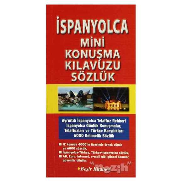 İspanyolca Mini Konuşma Kılavuzu Sözlük