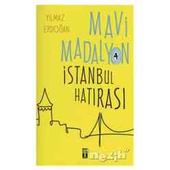 İstanbul Hatırası - Mavi Madalyon 4 - Thumbnail