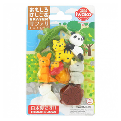 Iwako - Iwako Safari Silgi Seti ER-BRI 025