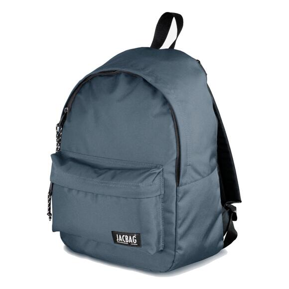 Jacbag Jac-12 Classic Tek Bölmeli Sırt Çantası Gri