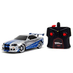 Jada 1:24 Uzaktan Kumandalı Hızlı ve Öfkeli Brain’s Nissan Skyline GT-R S00009772 - Thumbnail