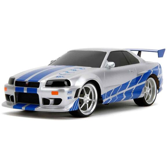 Jada 1:24 Uzaktan Kumandalı Hızlı ve Öfkeli Brain’s Nissan Skyline GT-R S00009772