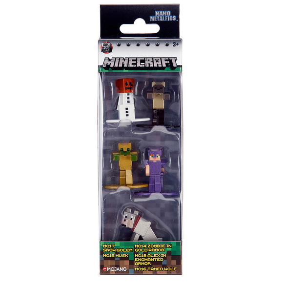 Jada Minecraft Nanofigs Figürler 4 Cm 253260001