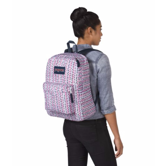 Jansport 2459 Superbreak Sırt Çantası Navy Frontrow Spot T50133U