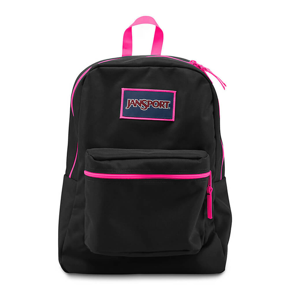 Jansport Overexposde Sırt Çantası Black and Pink 2510