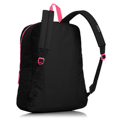 Jansport Overexposde Sırt Çantası Black and Pink 2510 - Thumbnail