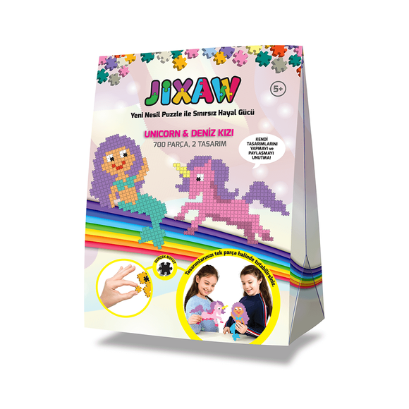 Jixav Unicorn & Deniz Kızı Puzzle JX216046