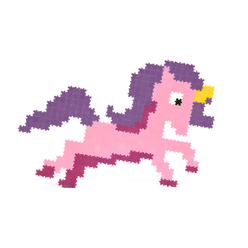 Jixav Unicorn & Deniz Kızı Puzzle JX216046 - Thumbnail