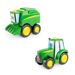 Adore John Deere - John Deere Fonksiyonlu Traktör Johnny ve Biçerdöver Corey 37910