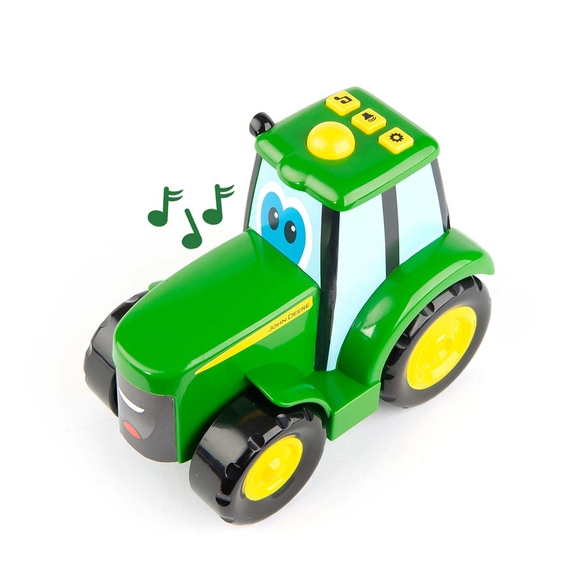 John Deere Fonksiyonlu Traktör Johnny ve Biçerdöver Corey 37910