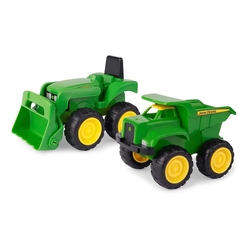 John Deere Kamyon ve Traktör 2’li Kum Havuzu Seti 35874 - Thumbnail