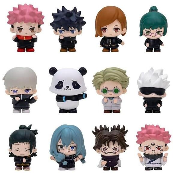 Jujutsu Kaisen 12 Parçalı Mini Figür Süpriz Kutu 