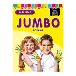 Jumbo Boyama Sarı Kitap - Thumbnail