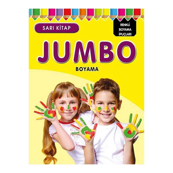 Jumbo Boyama Sarı Kitap