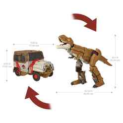 Jurassic World Değişim Serisi Dönüşebilen T-Rex Figürü HPD38 - Thumbnail