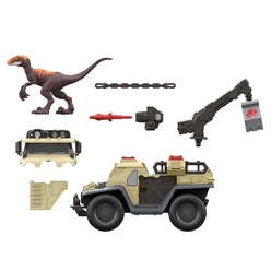 Jurassic World Dinozorlarla Mücadele Kamyonu GWD66 - Thumbnail