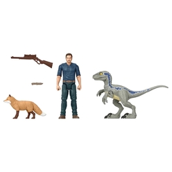 Jurassic World Karakter ve Dinozor Figürü Paketi HDX46 - Thumbnail