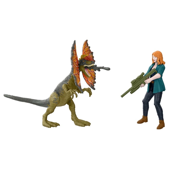 Jurassic World Karakter ve Dinozor Figürü Paketi HDX46