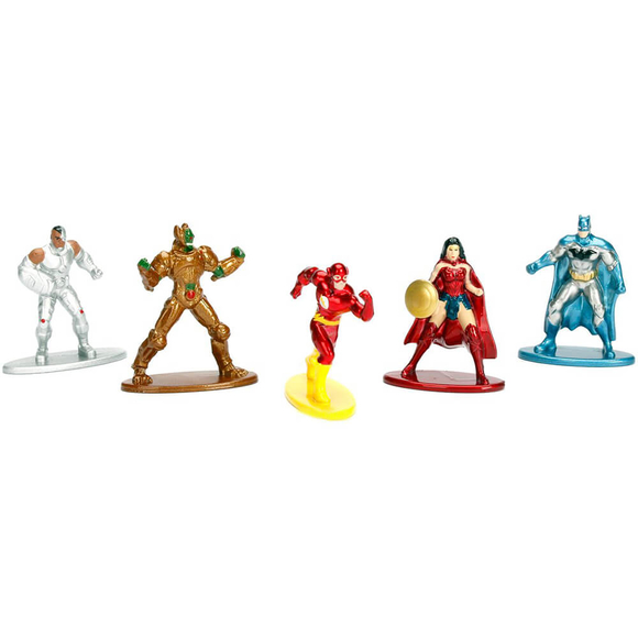 Justice League Nano Metal Figür 5’li