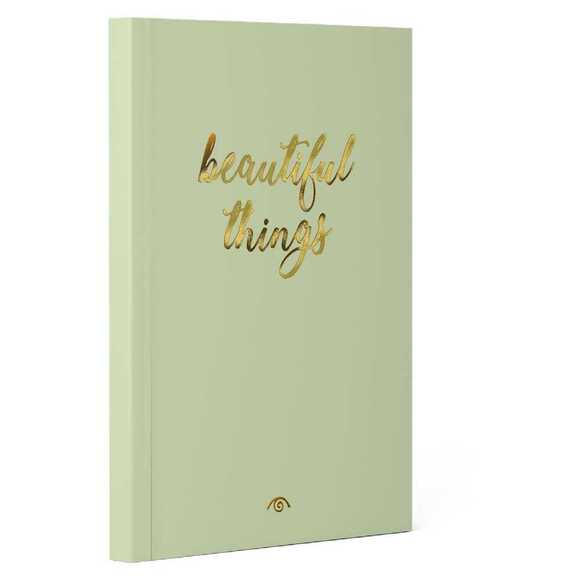 Kalipso 13x19 Pastel Su Yeşili Soft Kapak Çizgili