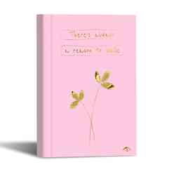 Kalipso - Kalipso 14x20 Pastel Pembe Sert Kapak Çizgili