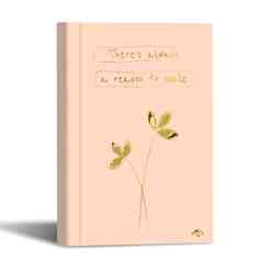 Kalipso - Kalipso 14x20 Pastel Yavruağzı Sert Kapak Çizgili