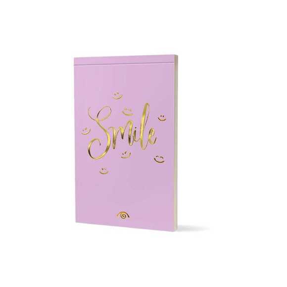 Kalipso 9,5x13,5 Pastel Leylak Bloknot Çizgili