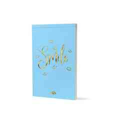 Kalipso - Kalipso 9,5x13,5 Pastel Mavi Bloknot Çizgili