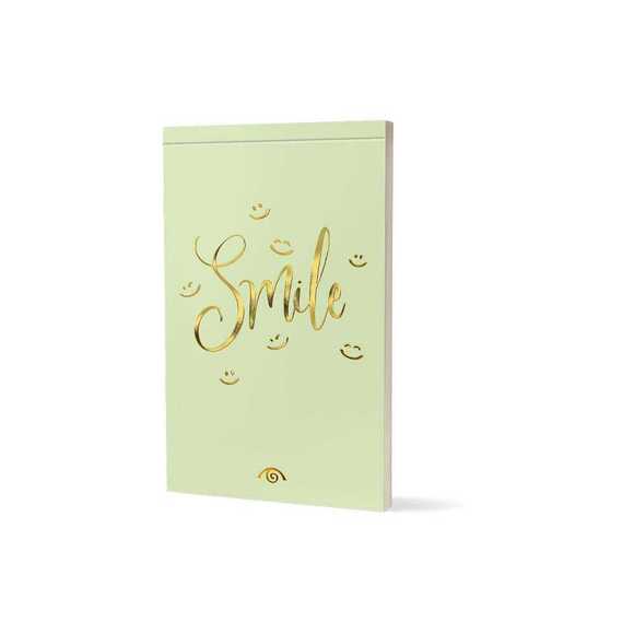 Kalipso 9,5x13,5 Pastel Su Yeşili Bloknot Çizgili